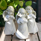 Angel Holding a Heart Art Sculptures Statues and Collectible Figurine